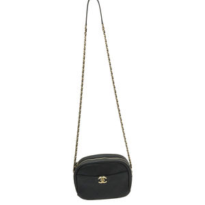 Chanel Chain Crossbody Bag Black